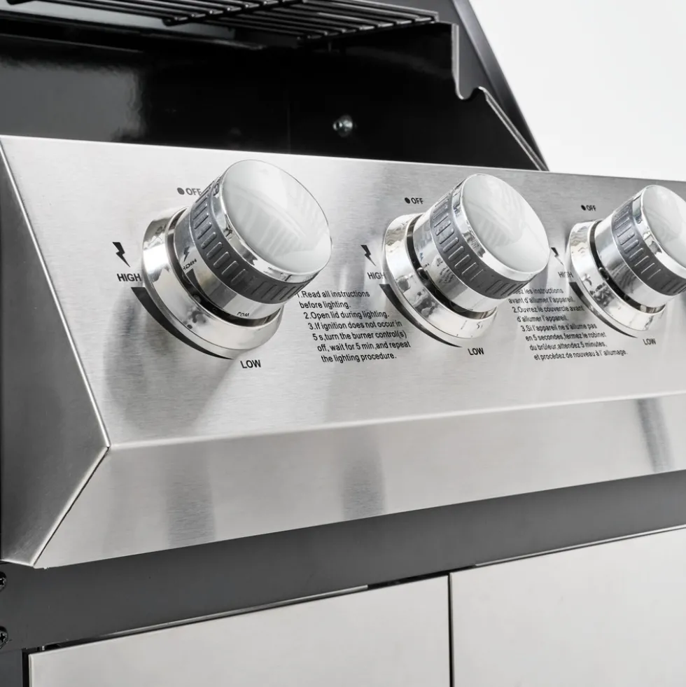 BBQ-Gasgrill "FlameMaster PRO" 4+1 Brenner