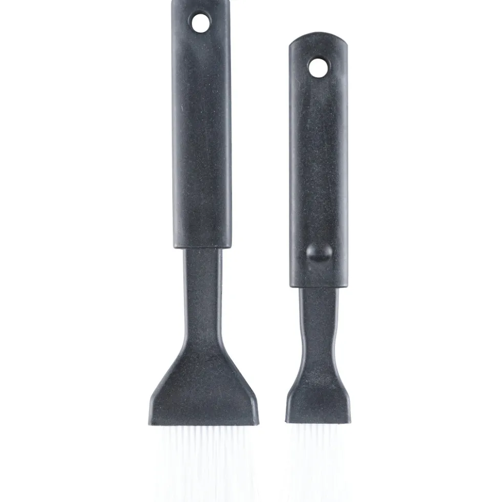 BBQ Grillpinsel-Set 2-teilig, Kunststoff, 19 und 21 cm - B-Ware