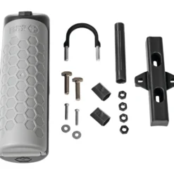 BeeMyBox Fahrradbox abschließbar 26 cm grau