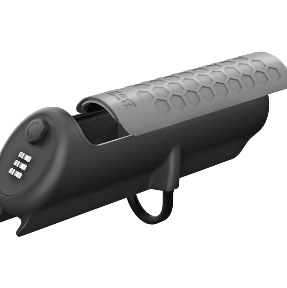 BeeMyBox Fahrradbox abschließbar 26 cm grau