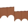 Beetumrandung 59 x 11,6 cm hellbraun