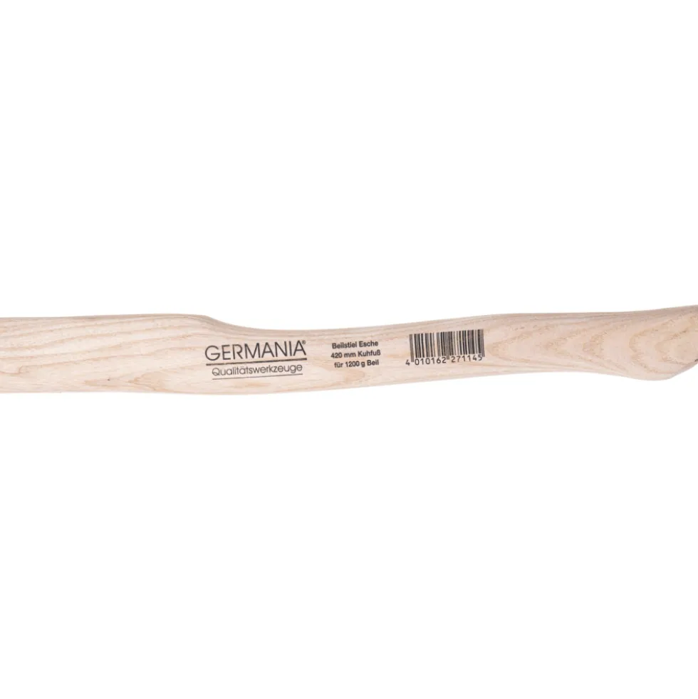 Beilstiel 42 cm 1,2 kg Esche Kuhfußform