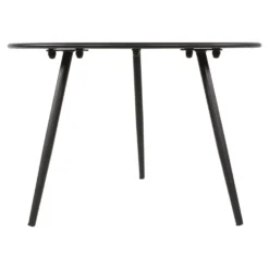 Beistelltisch Metall schwarz rund