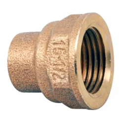 Übergangsnippel für Kupferrohr Rotguss 15 mm x ½'' Innengewinde