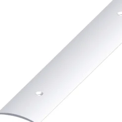 Übergangsprofil Aluminium eloxiert 2000 x 30 x 5 mm silberfarben gelocht