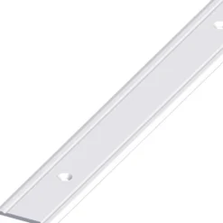 Übergangsprofil Aluminium eloxiert 2000 x 30 x 2 mm silberfarben gelocht