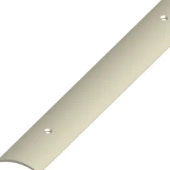Übergangsprofil PVC gewölbt 1000 x 30 x 5 mm braunbeige gelocht