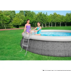 Bestway® Poolleiter 84 cm Stahl