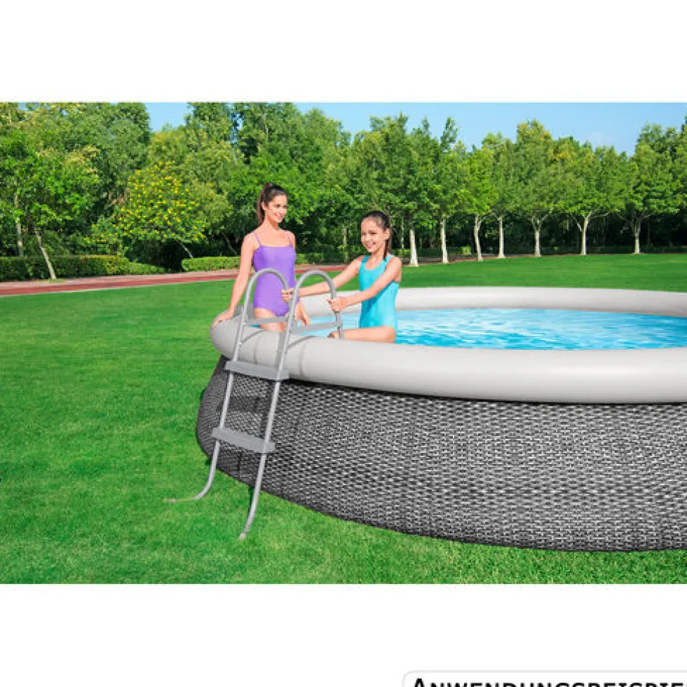 Bestway® Poolleiter 84 cm Stahl