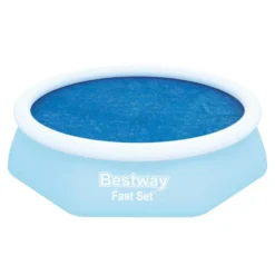 Bestway® Solar-Poolabdeckung rund Ø 210 cm aus Vinyl in Blau