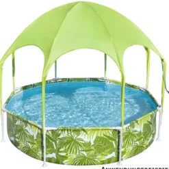 Bestway® Steel Pro Frame Pool mit Dach Ø 244 x 51 cm