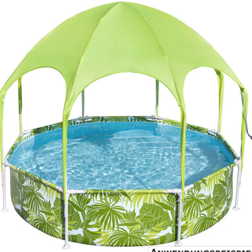 Bestway® Steel Pro Frame Pool mit Dach Ø 244 x 51 cm