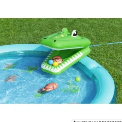 Bestway® Wasserspielcenter Krokodil 224 x 181 x 72 cm