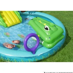 Bestway® Wasserspielcenter Krokodil 224 x 181 x 72 cm