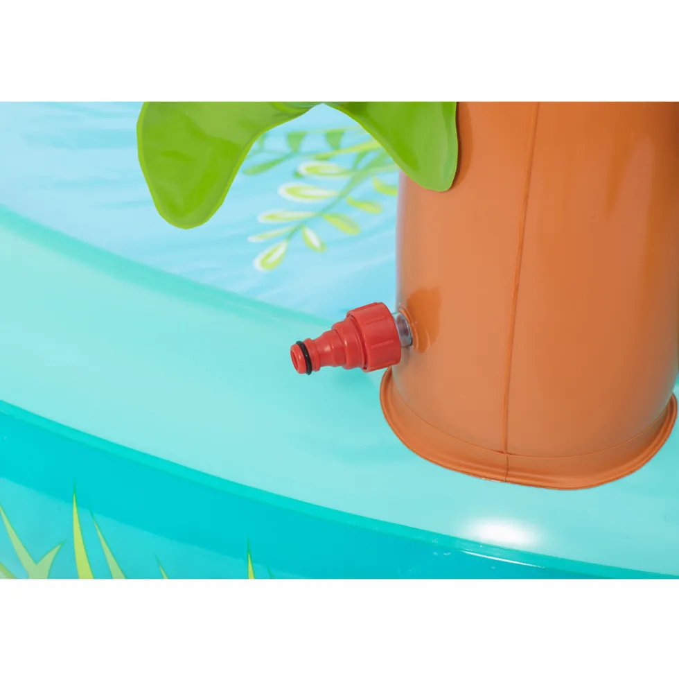 Bestway® Wasserspielcenter Krokodil 224 x 181 x 72 cm