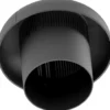 Be- und Entlüfter Ø 19,3 cm DN 100 Schwarz