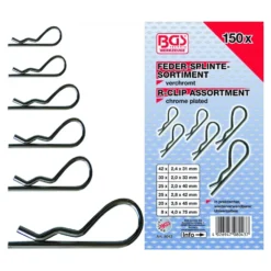 BGS® Federsplinte Sortiment 150-teilig