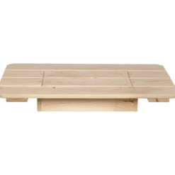 Bierkasten-Holztisch mit Deckel