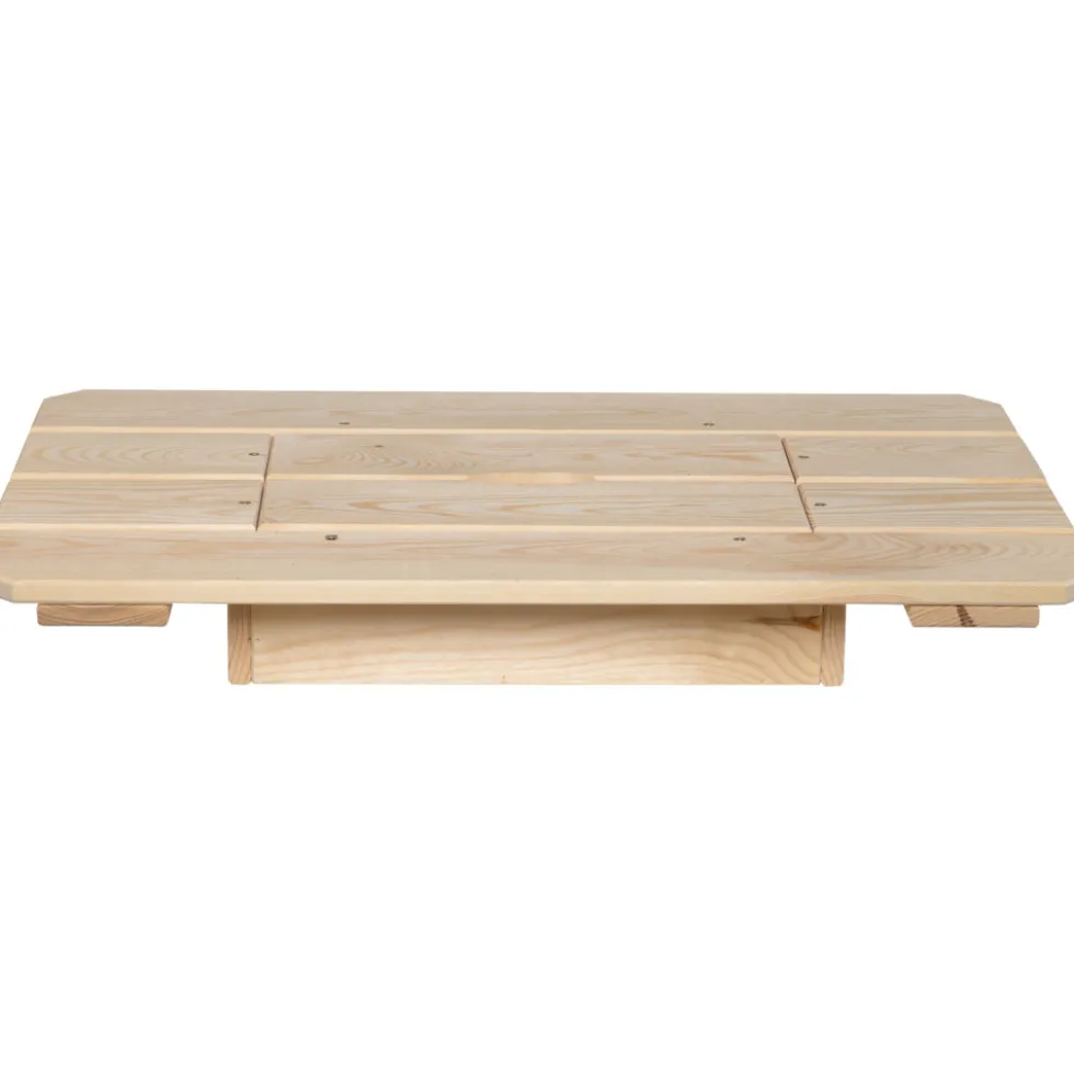 Bierkasten-Holztisch mit Deckel