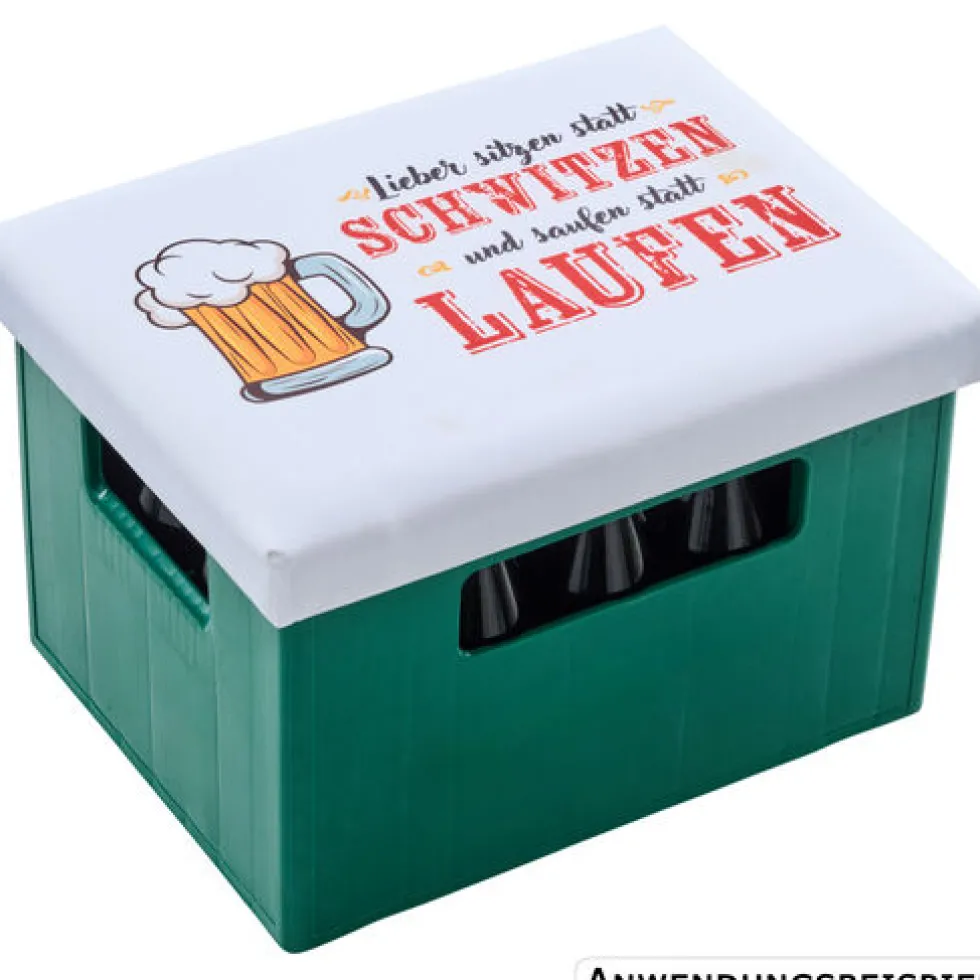 Bierkastensitz 3-fach sortiert
