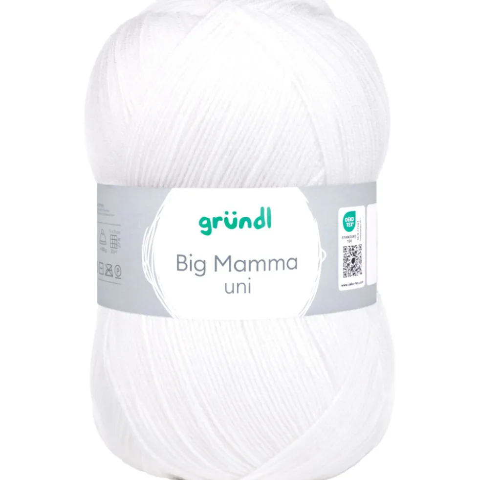 Big Mama Garn 400 g weiß