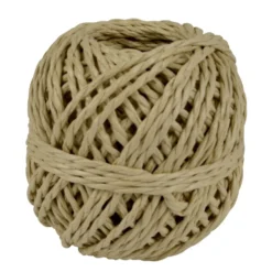 Bindfaden Knäuel 30m, PP-Spinnfaser, beige-natur