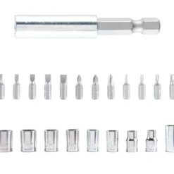 Bits-Steckschlüssel-Winkelschrauber-Set, 22-teilig