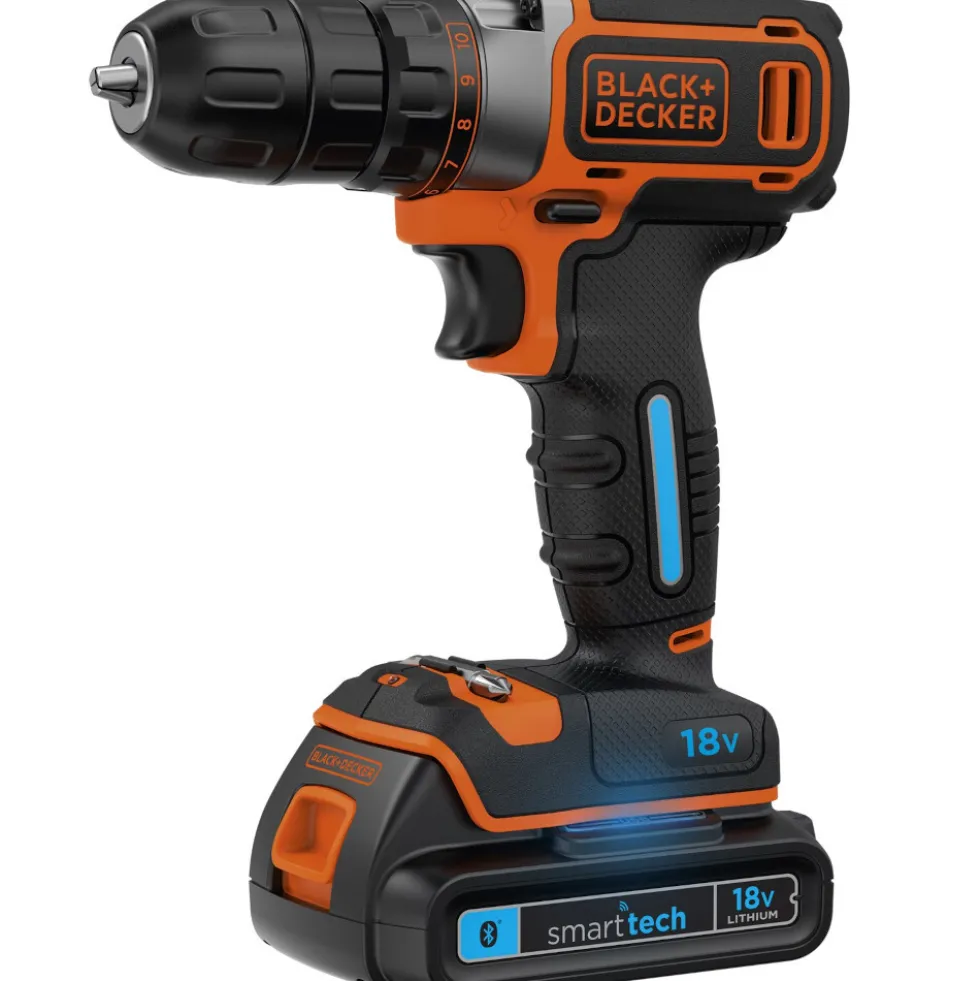 Black & Decker Akku Bohrschrauber-Set BDCDC18KST-QW