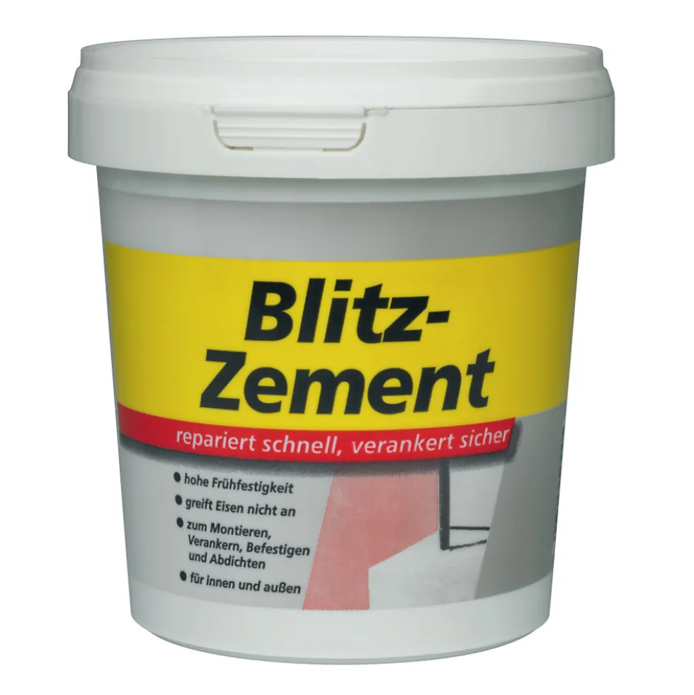 Blitzzement 1 kg grau