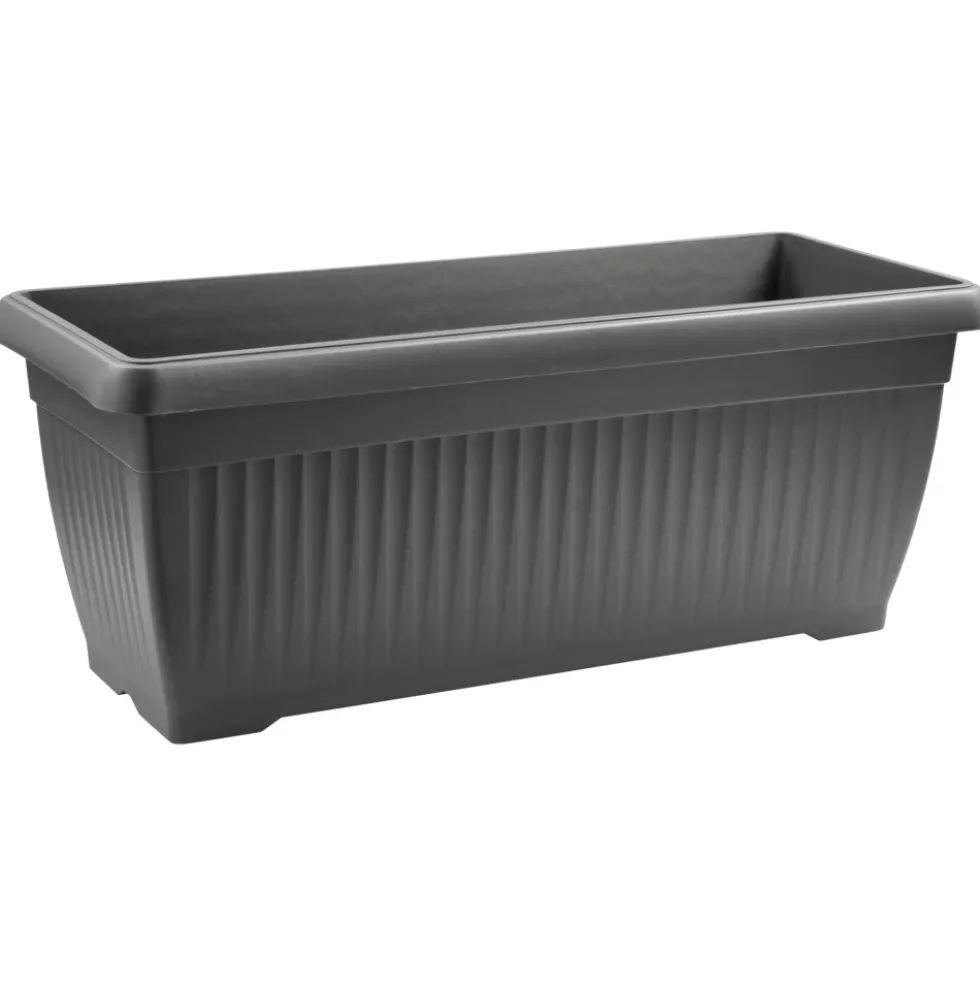 Blumenkasten Terra 80 cm anthrazit