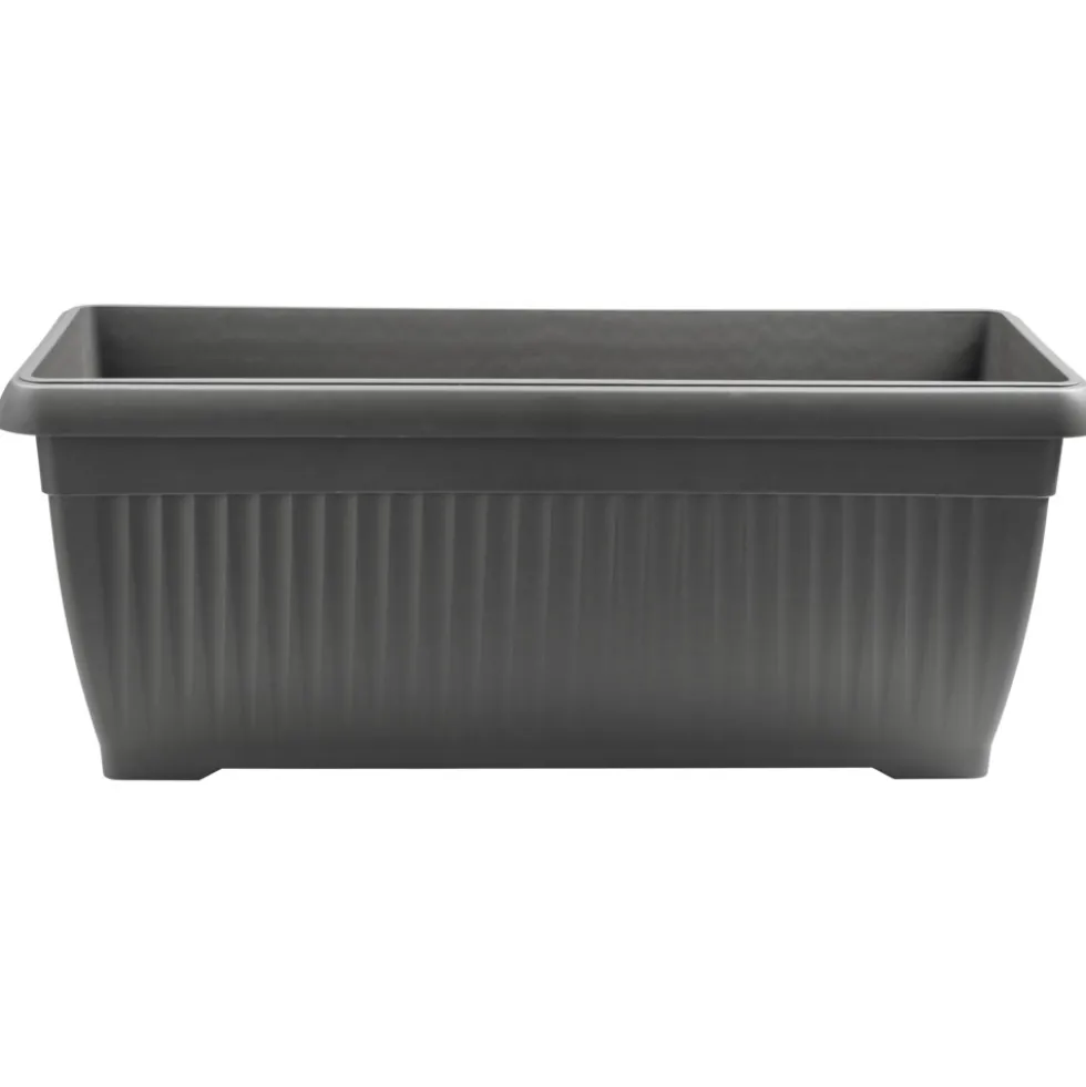 Blumenkasten Terra 80 cm anthrazit