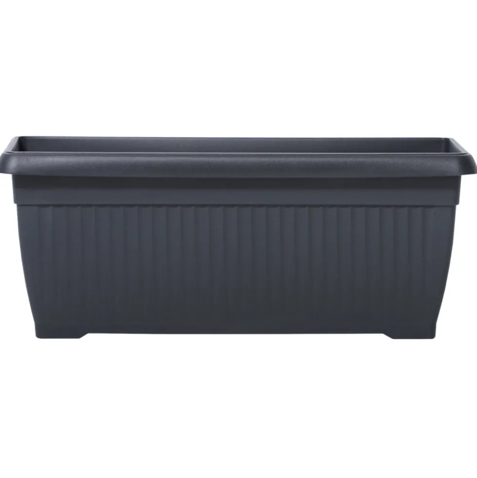 Blumenkasten Terra 60 cm anthrazit