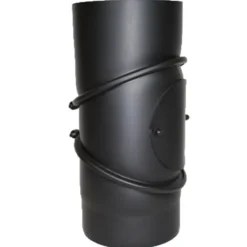 Bogen für Ofenrohr verstellbar 90° Ø 150 mm mit Putztür