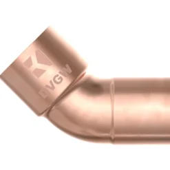 Bogenmuffe 45° Kupfer-Lötfitting 22 mm - Nr. 5040