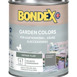 BONDEX Garden Colors Attraktives Anthrazit 750 ml