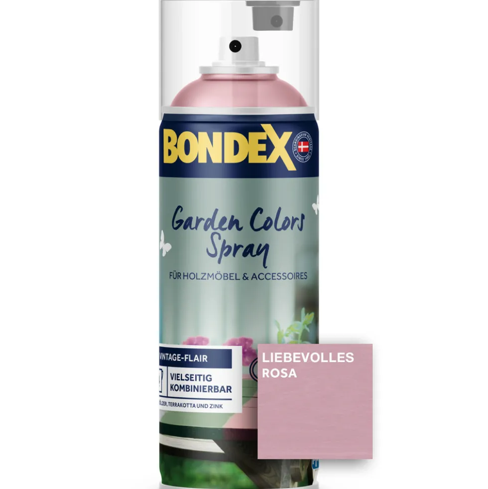 BONDEX Garden Colors Spray Rosa 400 ml