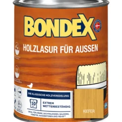 BONDEX Holzlasur für Aussen Kiefer 750 ml