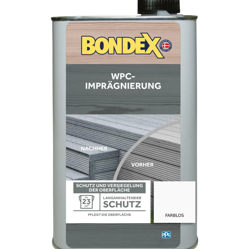 BONDEX WPC-Imprägnierung farblos 1 Liter