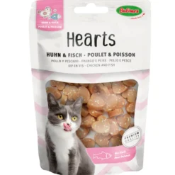 Bubimex Chicken Hearts aus Huhn und Fisch 50g