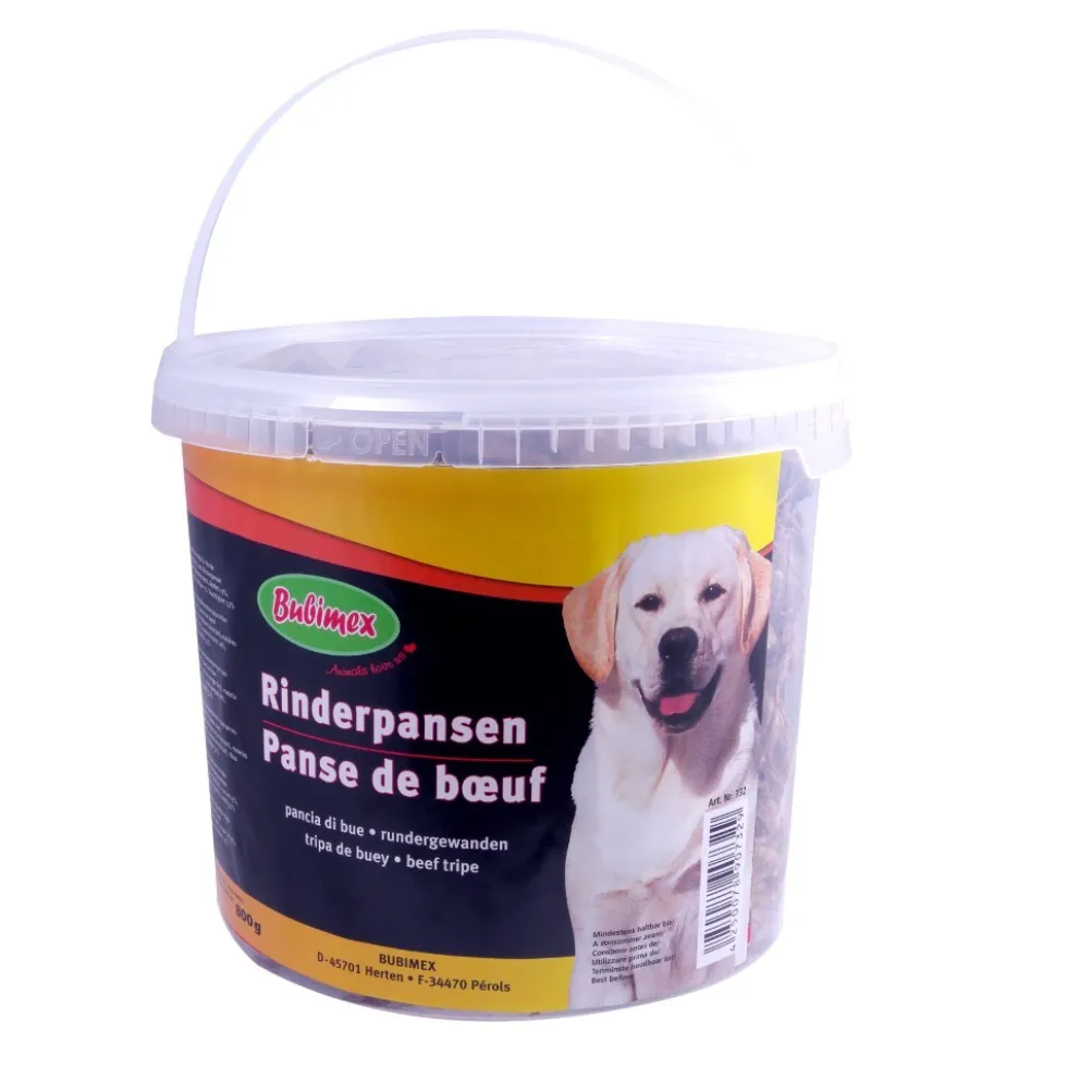 Bubimex Rinderpansen für Hunde 800 g