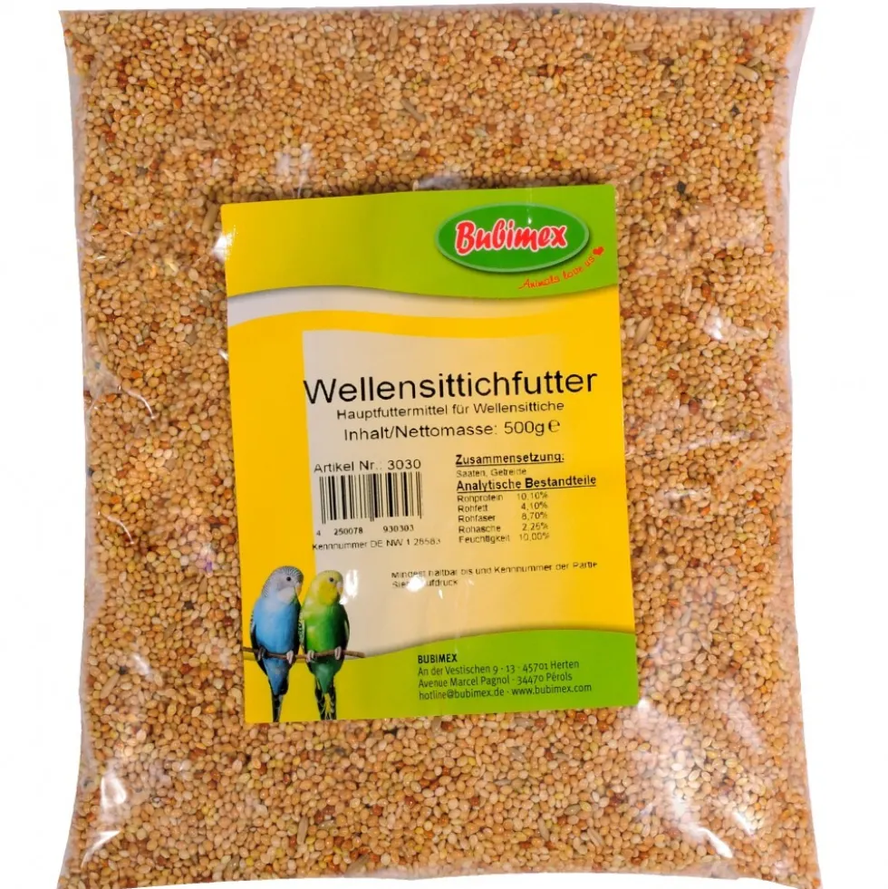 Bubimex Wellensittichfutter 500 g im Beutel