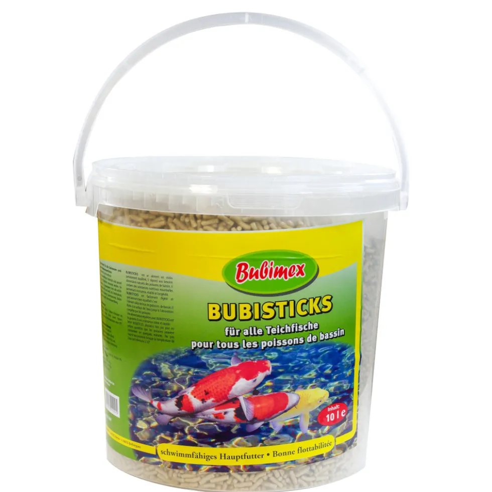 Bubisticks Teichsticks Spezial-Fischfutter 10,5 Liter