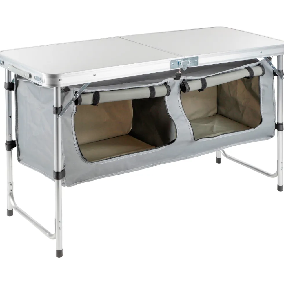 Camping-Küchenschrank 120x47x70 cm klappbar