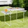 Campingtisch mit seitlichen Ablagen 116/79,5 x 60 x 70cm