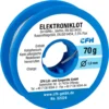 CFH Bleifreies Elektroniklot EL 324, flussmittelgefüllt Ø 1 mm, 70g