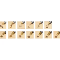 CFH Brandmalkolben Set BM245 230V 30W Bleistiftform mit Sicherheitsablegeständer