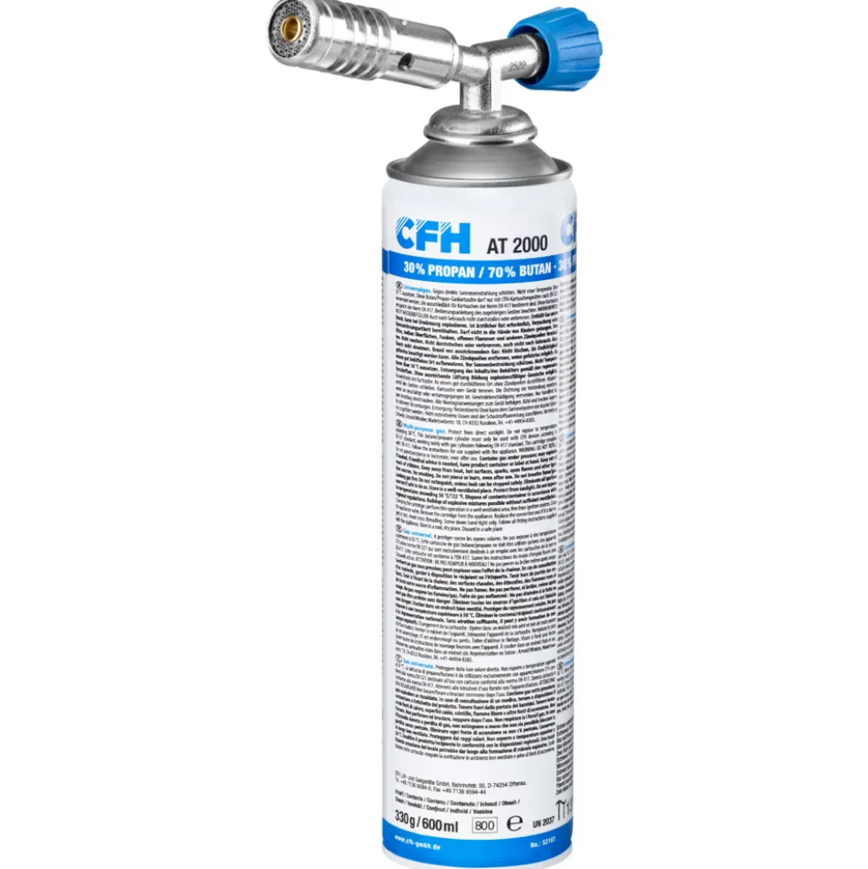 CFH Turbo-Lötbrenner-Set LM1750, inklusive Druckgasdose