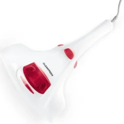 CLEANmaxx Milben-Handstaubsauger mit UV-C Licht, weiß rot