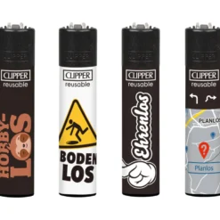 Clipper-Feuerzeug nachfüllbar in verschiedenen Motiven
