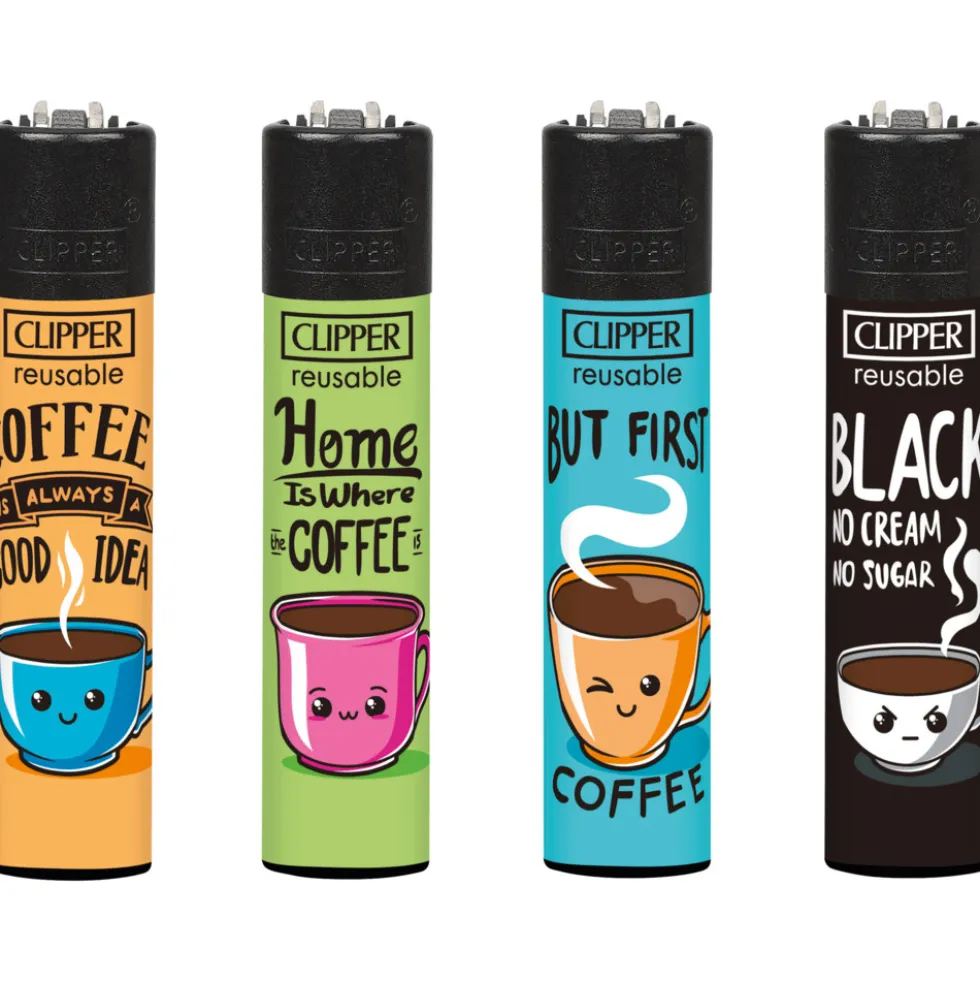 Clipper-Feuerzeug nachfüllbar in verschiedenen Motiven